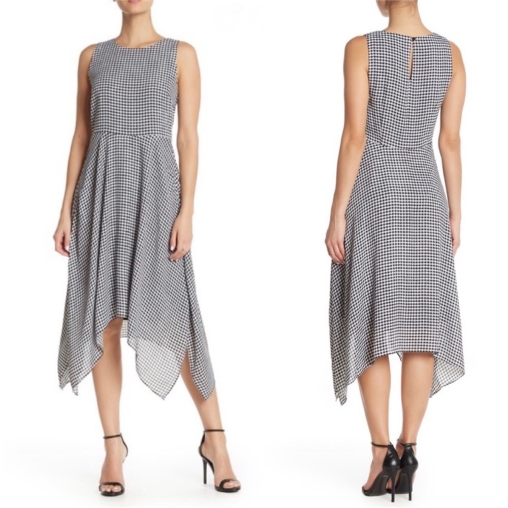 Philosophy Black and White Gingham Dress